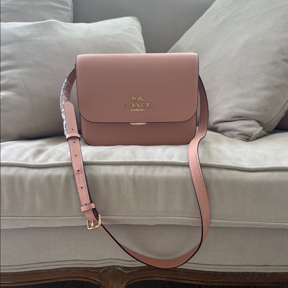 Coach Brynn Pink Crossbody Bag with Sleek Design and Premium Quality